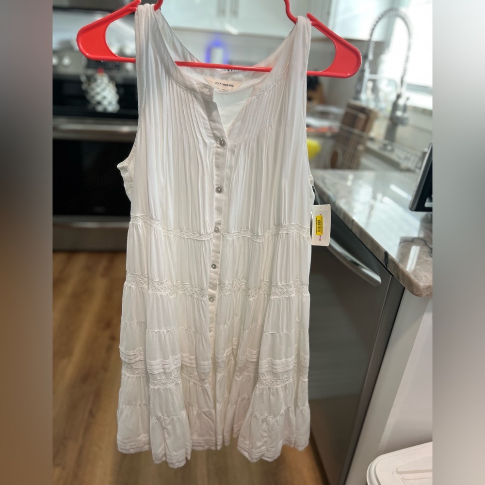 Lucky Brand white dress